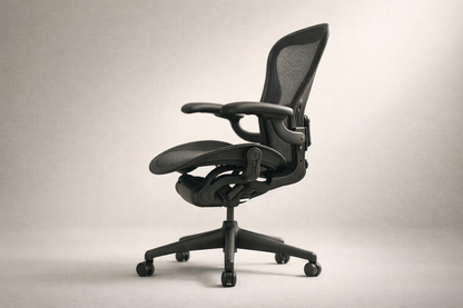 Aeron-Style Ergonomic Mesh Office Chair — side view