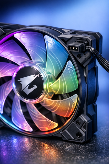 Aorous ARGB 140mm Fan — detailed