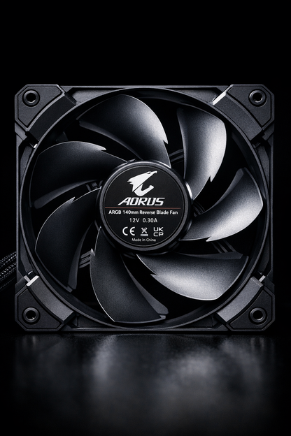 Aorous ARGB 140mm Fan — back view