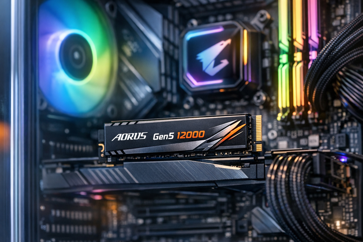 Aorous Gen5 12000 SSD — lifestyle