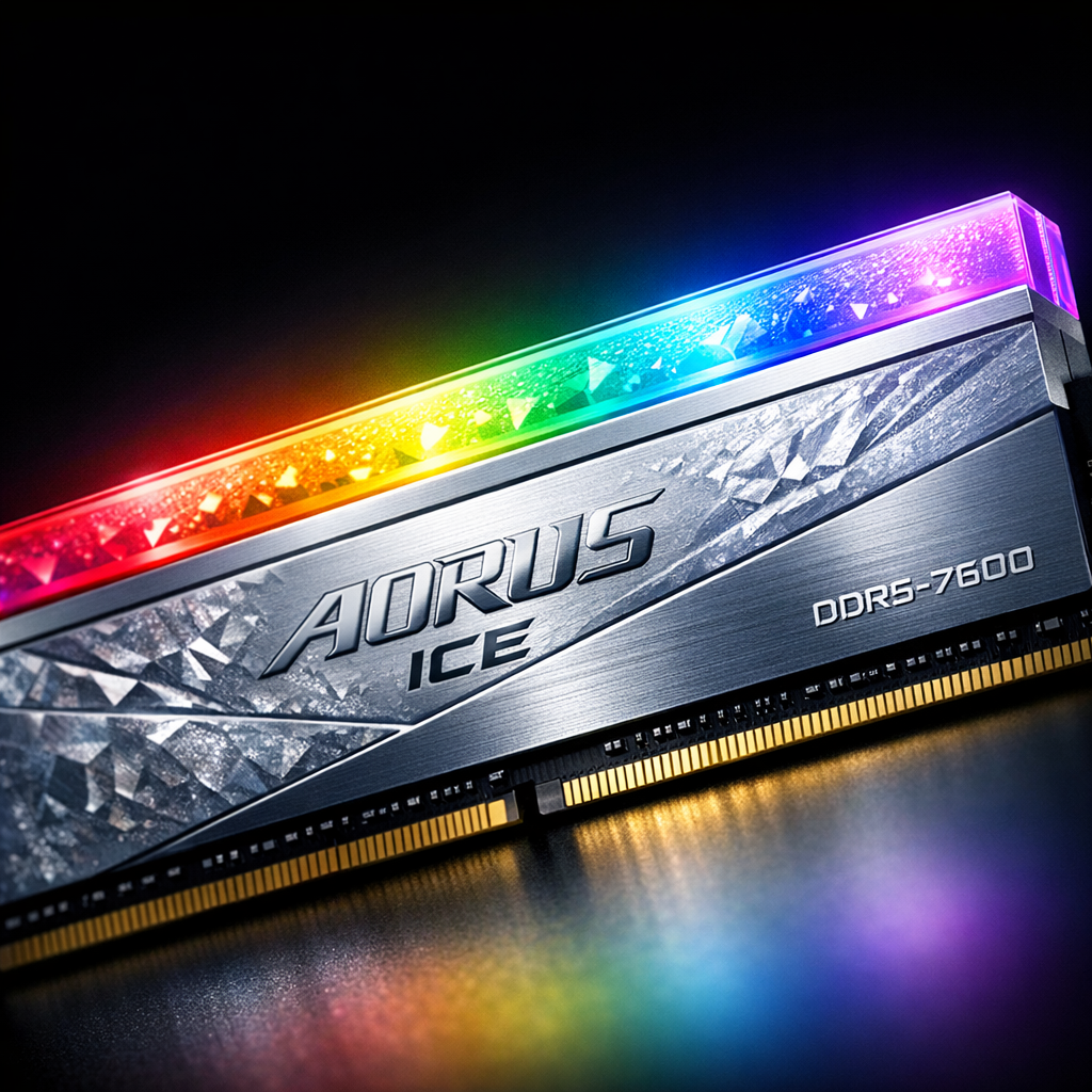 Aorous Ice DDR5-7600 CL36 Memory Kit — detail