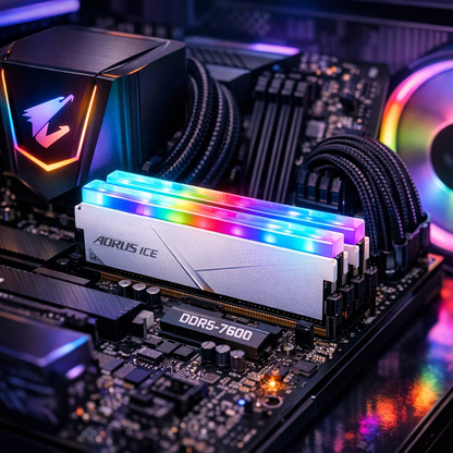 Aorous Ice DDR5-7600 CL36 Memory Kit — lifestyle