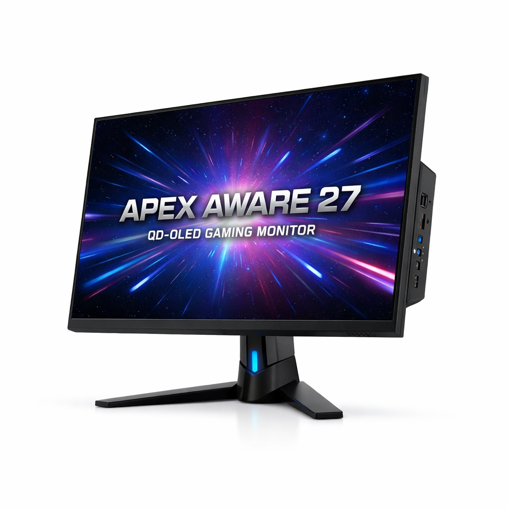Apex Aware 27 QD-OLED Gaming Monitor — main