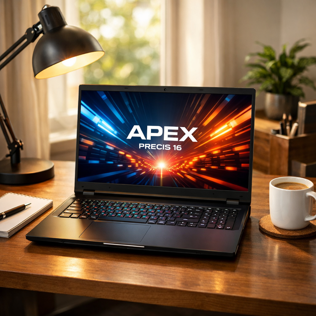 Apex Precis 16 Workstation — In Situ Lifestyle Image