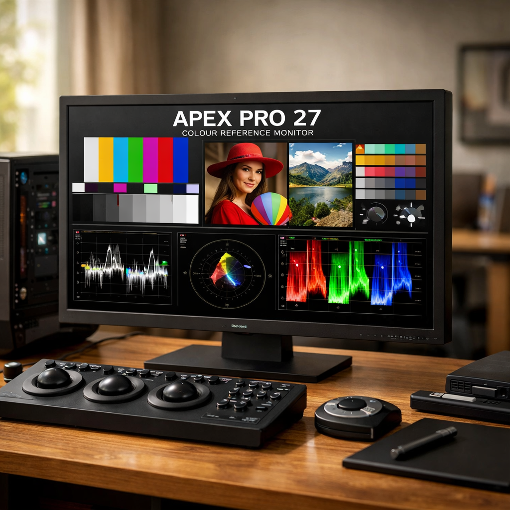 Apex Pro 27 Colour Reference Monitor — lifestyle image