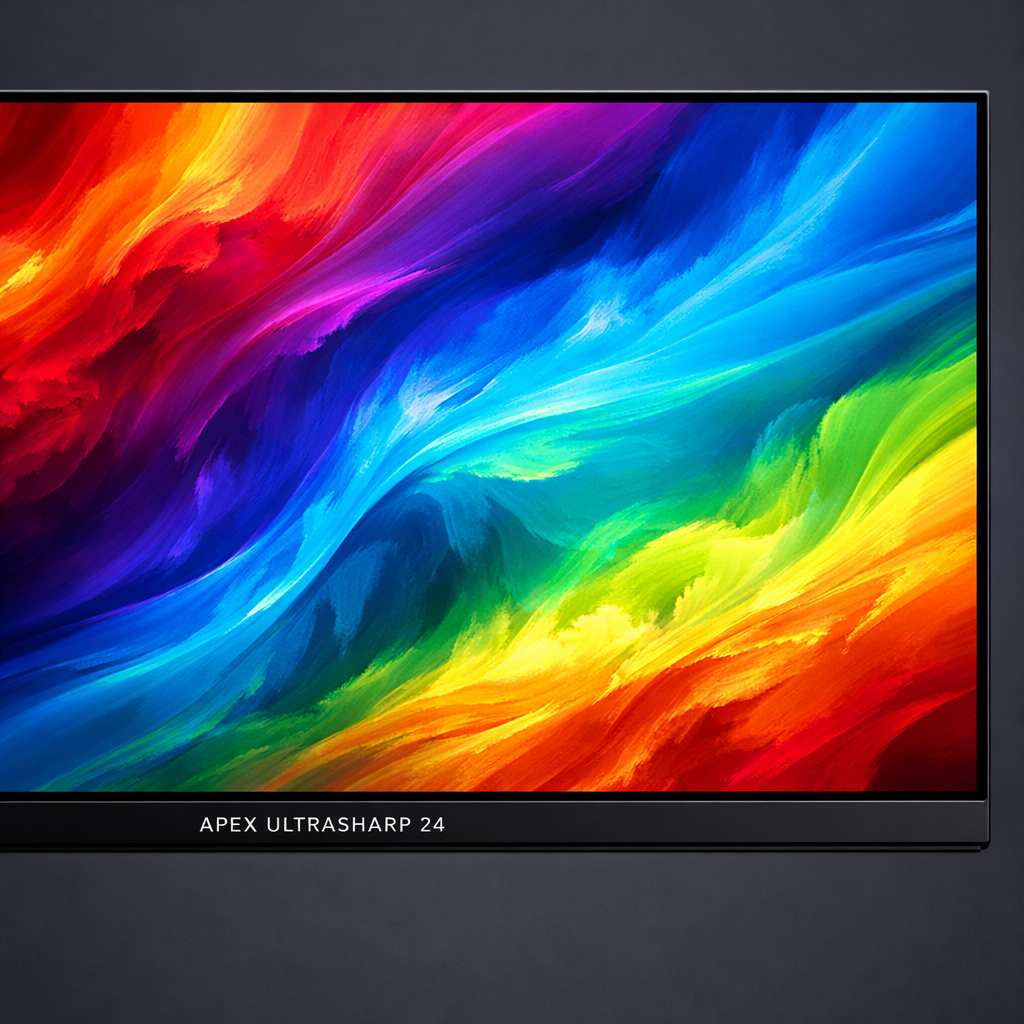 Apex UltraSharp 24 Monitor — close-up