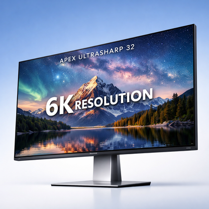 Apex UltraSharp 32 6K Monitor — feature