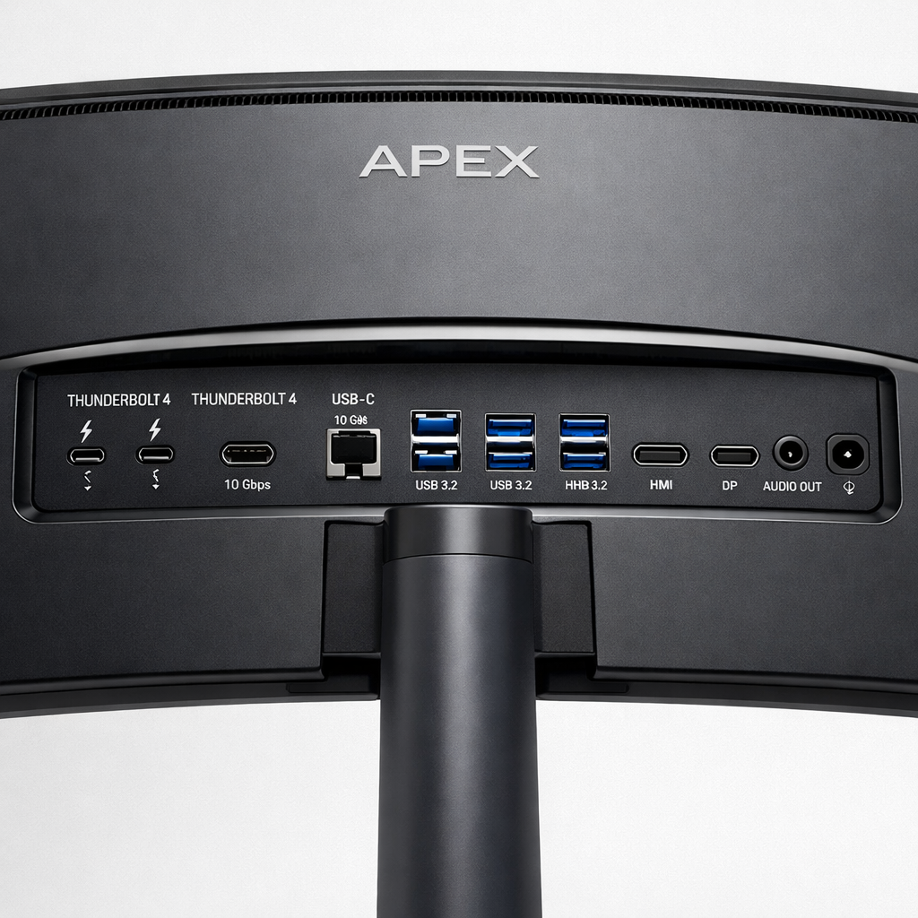 Apex UltraSharp 38 Curved Monitor — detailed view