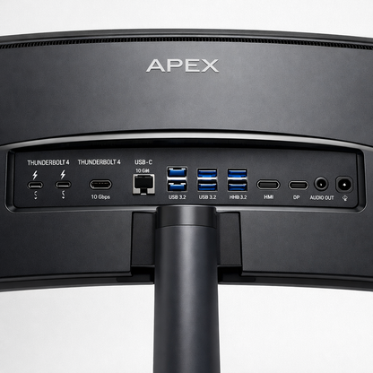 Apex UltraSharp 38 Curved Monitor — detailed view