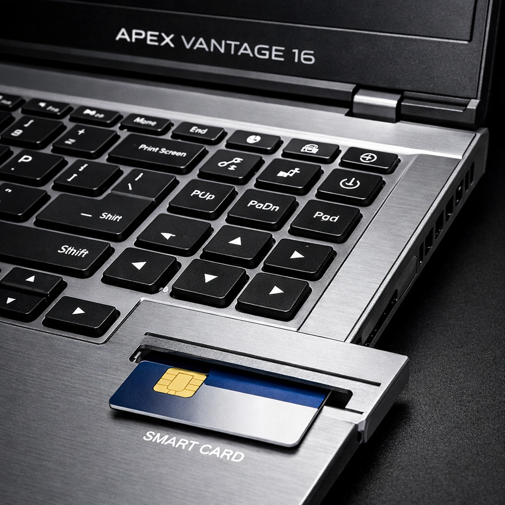 Apex Vantage 16 — detail shot