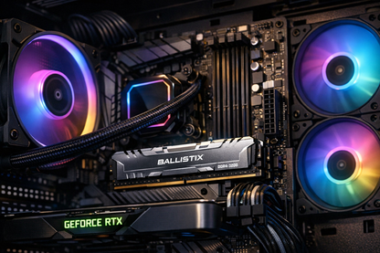 Ballistax DDR4-3200 CL16 Memory Kit — lifestyle