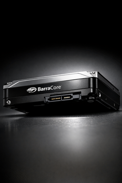 BarraCore 3.5" Desktop Hard Drive — angle