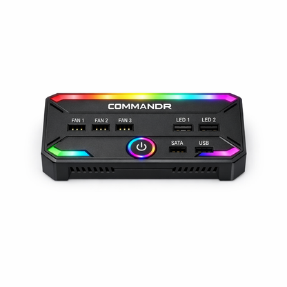 Commandr ARGB Fan and Lighting Hub — main product image