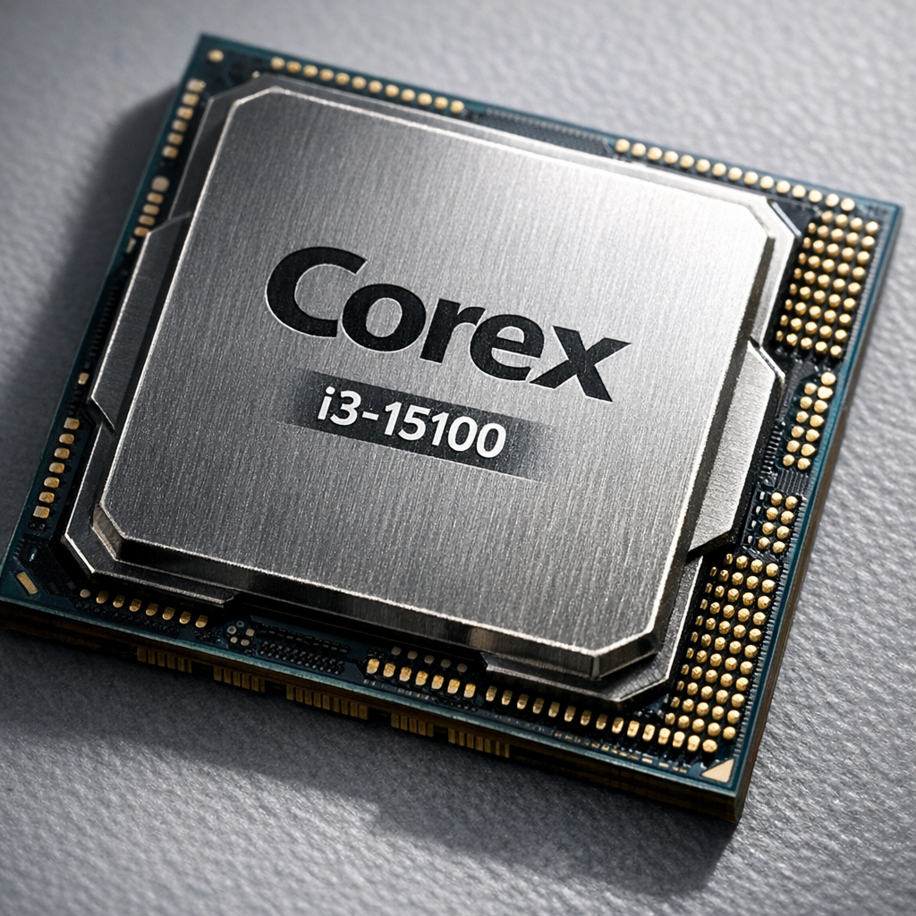 Corex i3-15100 Processor — close-up detail shot