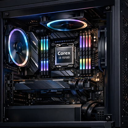 Corex i3-15100 Processor — lifestyle shot