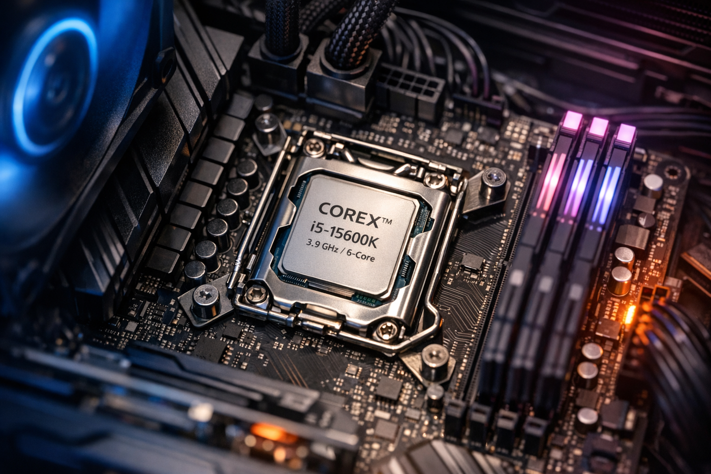 Corex i5-15600K Processor — lifestyle