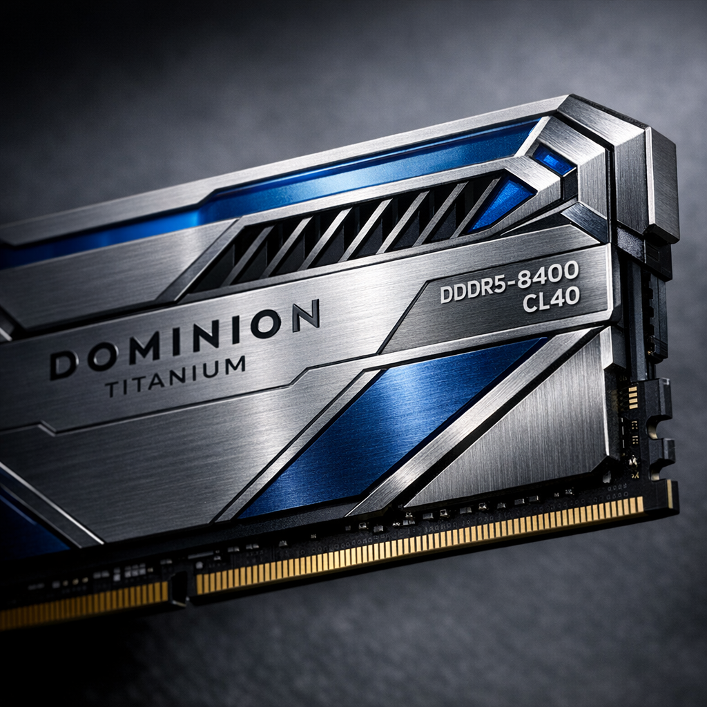 Dominion Titanum DDR5-8400 CL40 Memory Kit — detail