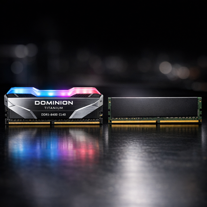 Dominion Titanum DDR5-8400 CL40 Memory Kit — comparison