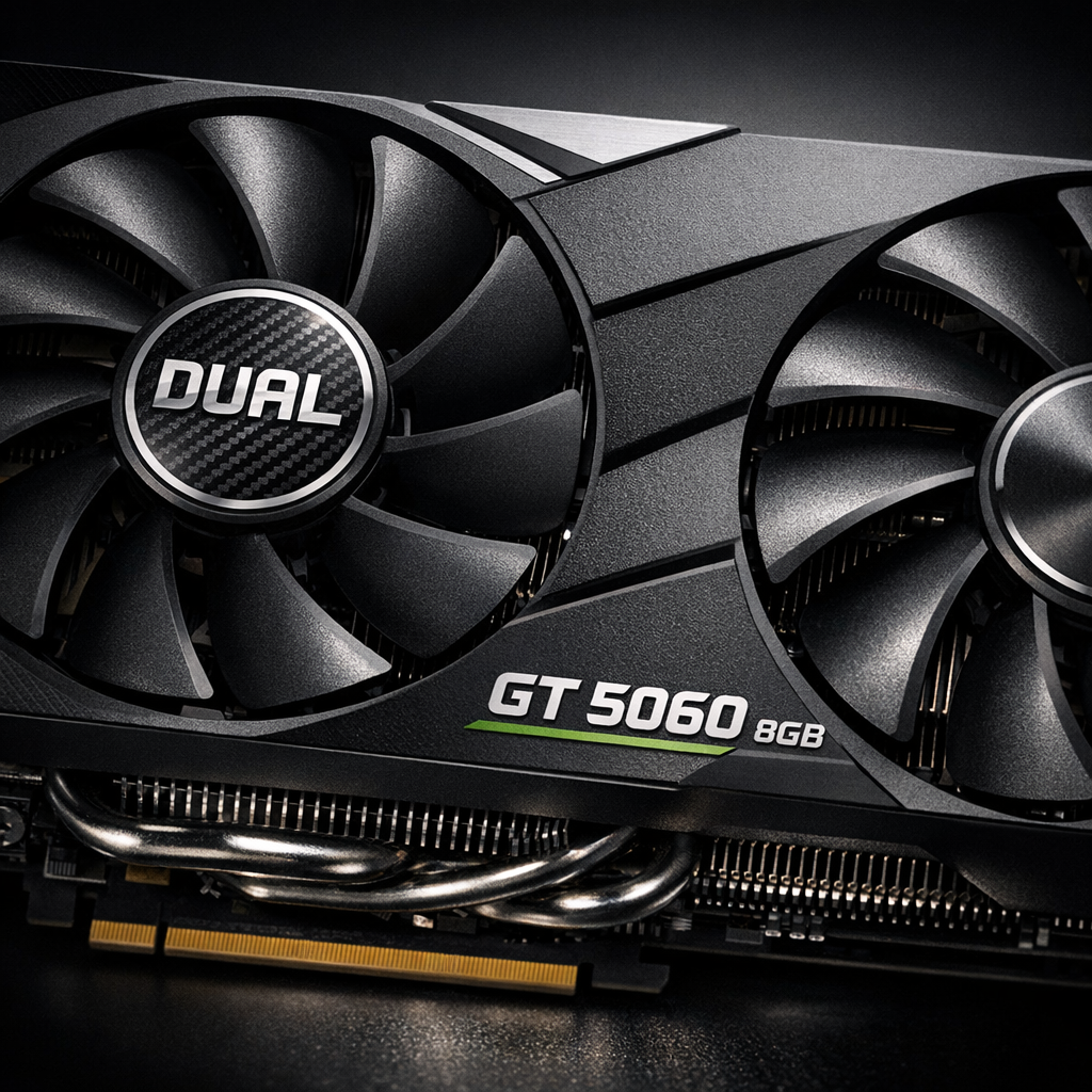 Dual GT 5060 8GB Graphics Card — detail