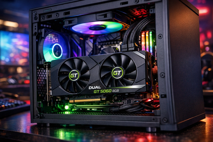 Dual GT 5060 8GB Graphics Card — lifestyle