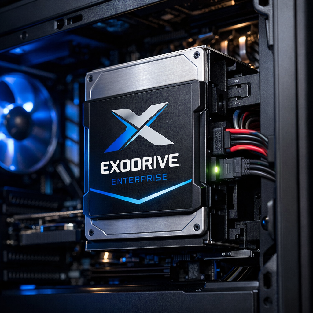 Exodrive Enterprise Hard Drive — in_situ_image