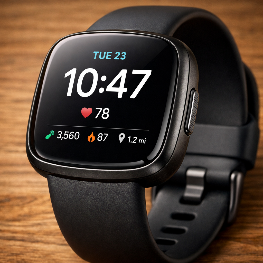 Fit Versa 4 — close-up