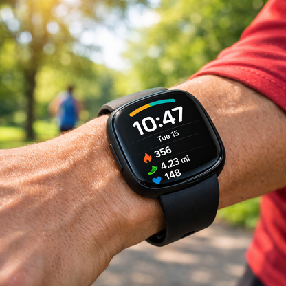 Fit Versa 5 — on-the-go