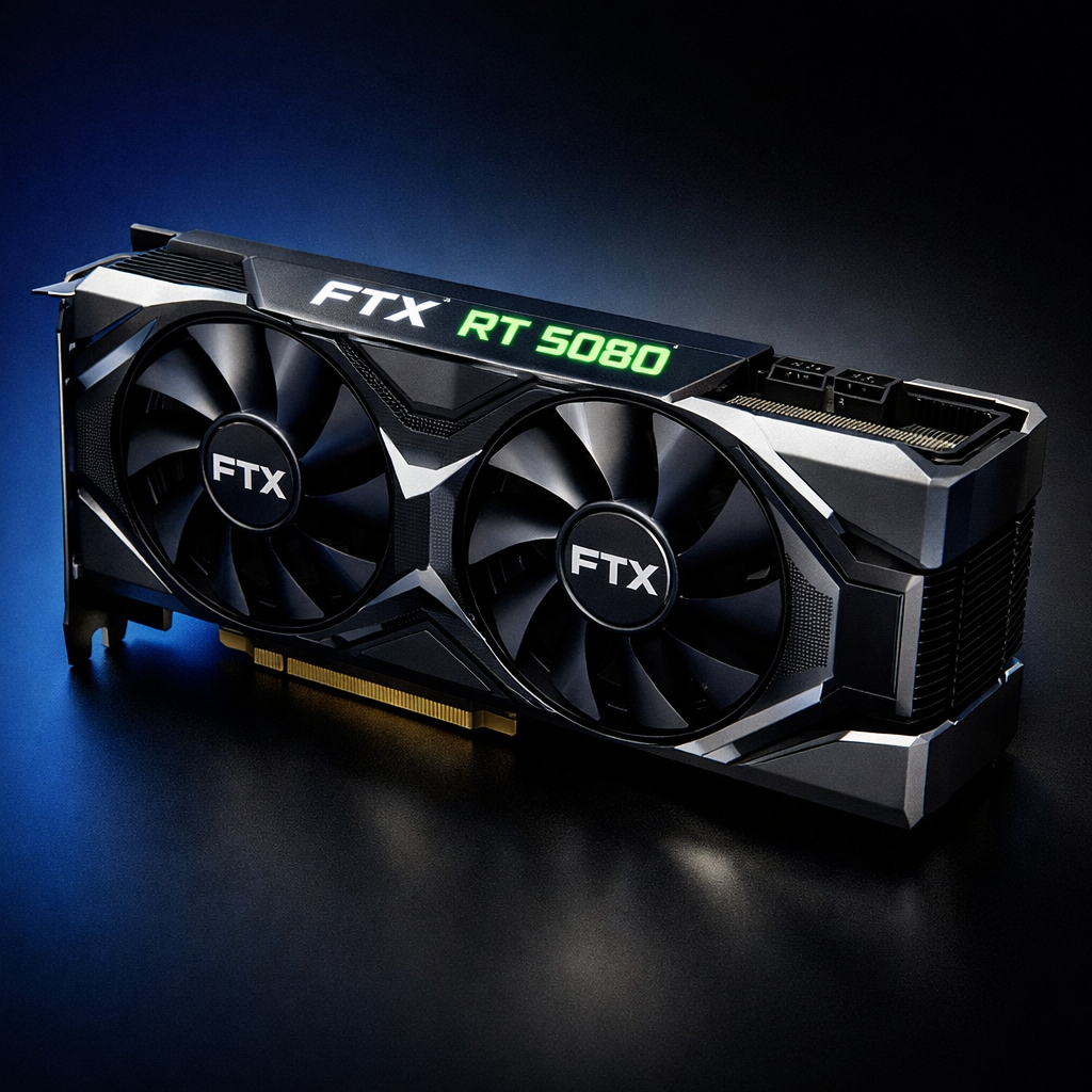 FTX RT 5080 Graphics Card — angled_view_image