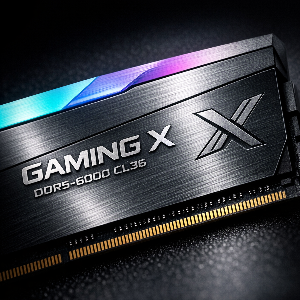 Gaming X DDR5-6000 CL36 Memory Kit — detail shot