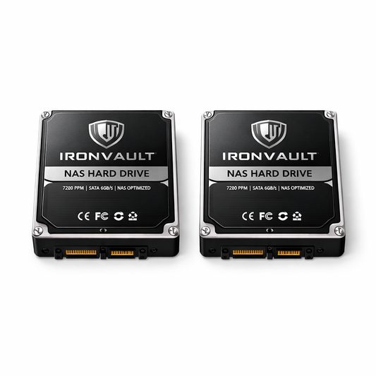 IronVault NAS Hard Drive Twin Pack — main