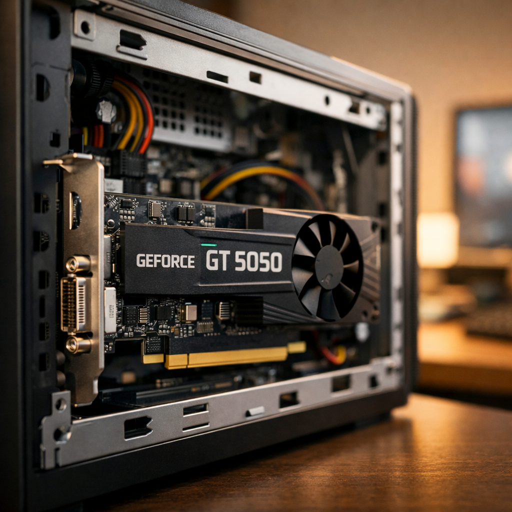 Low Profile GT 5050 Graphics Card — lifestyle