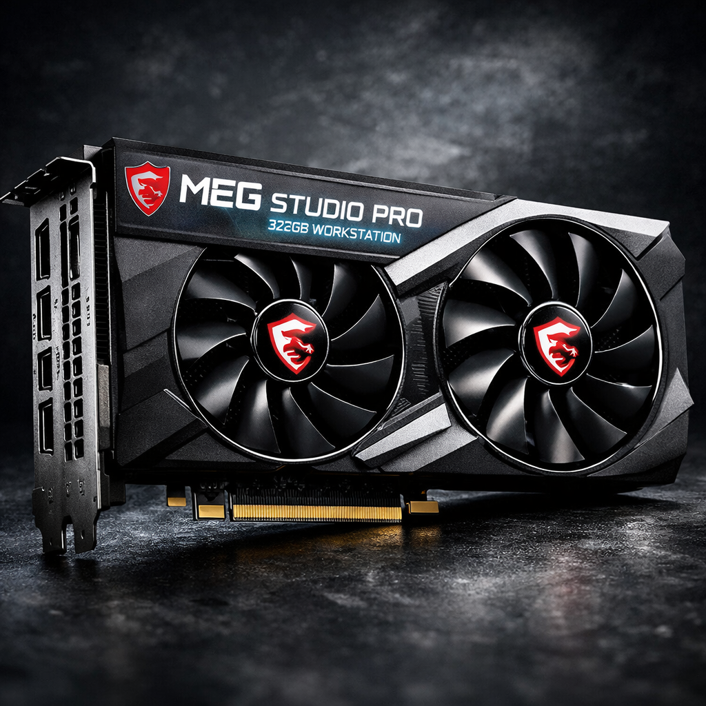 MEG Studio Pro 32GB Workstation Card — angle_view
