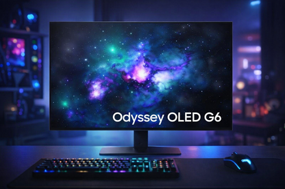 Odyssey G6 OLED Gaming Monitor — hero