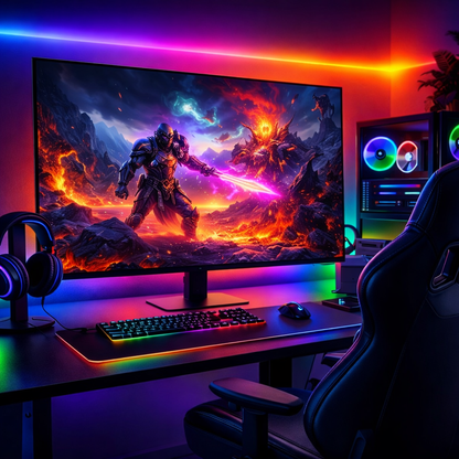 Odyssey OLED G8 Monitor — lifestyle