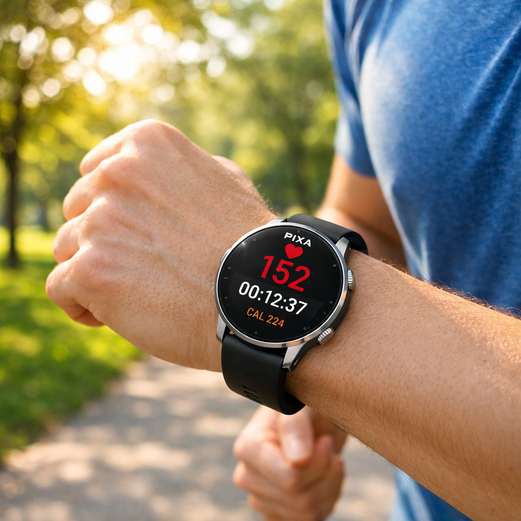 Pixa Watch 2 — in-use shot