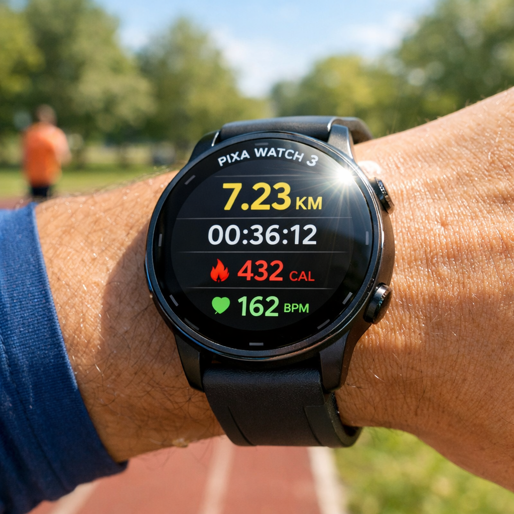 Pixa Watch 3 — lifestyle activity image