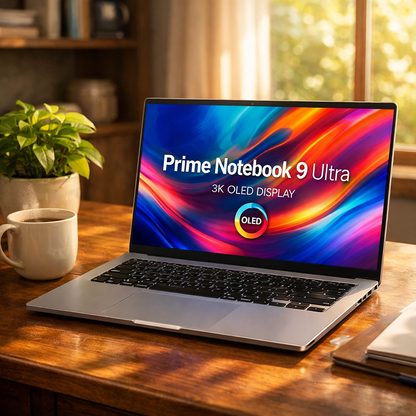 Prime Notebook 9 Ultra — lifestyle_shot