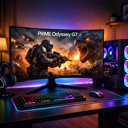Prime Odyssey G7 Curved Gaming Monitor — lifestyle_image