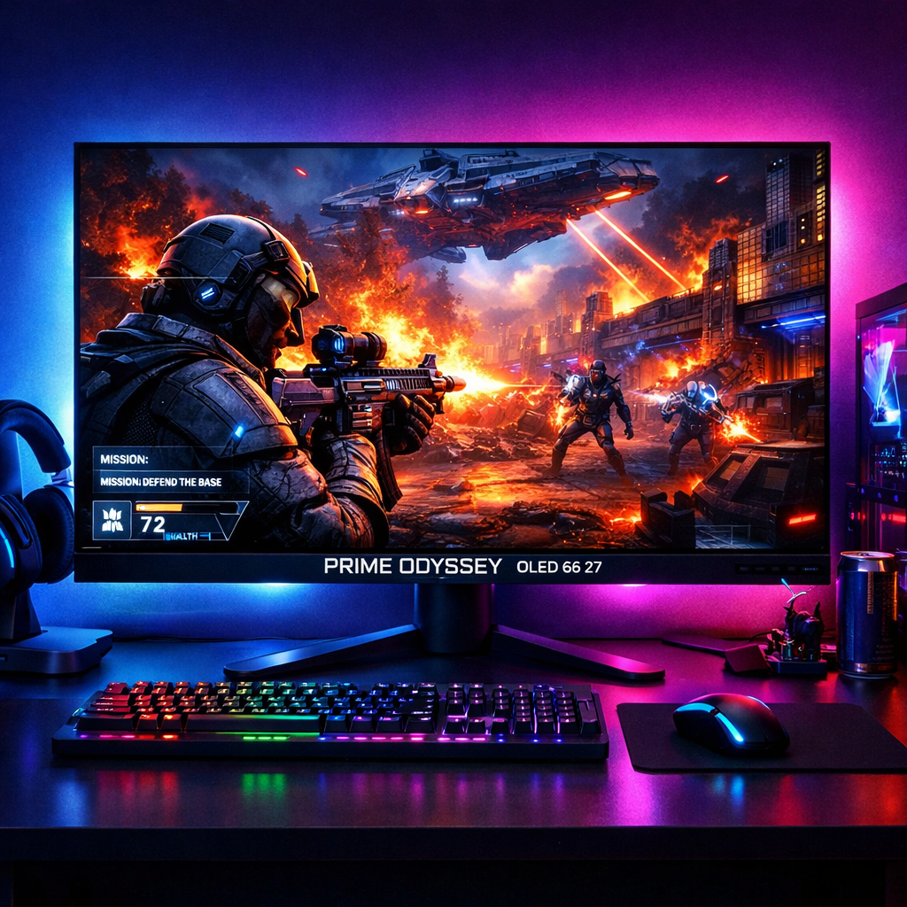 Prime Odyssey OLED G6 27 Monitor — dynamic