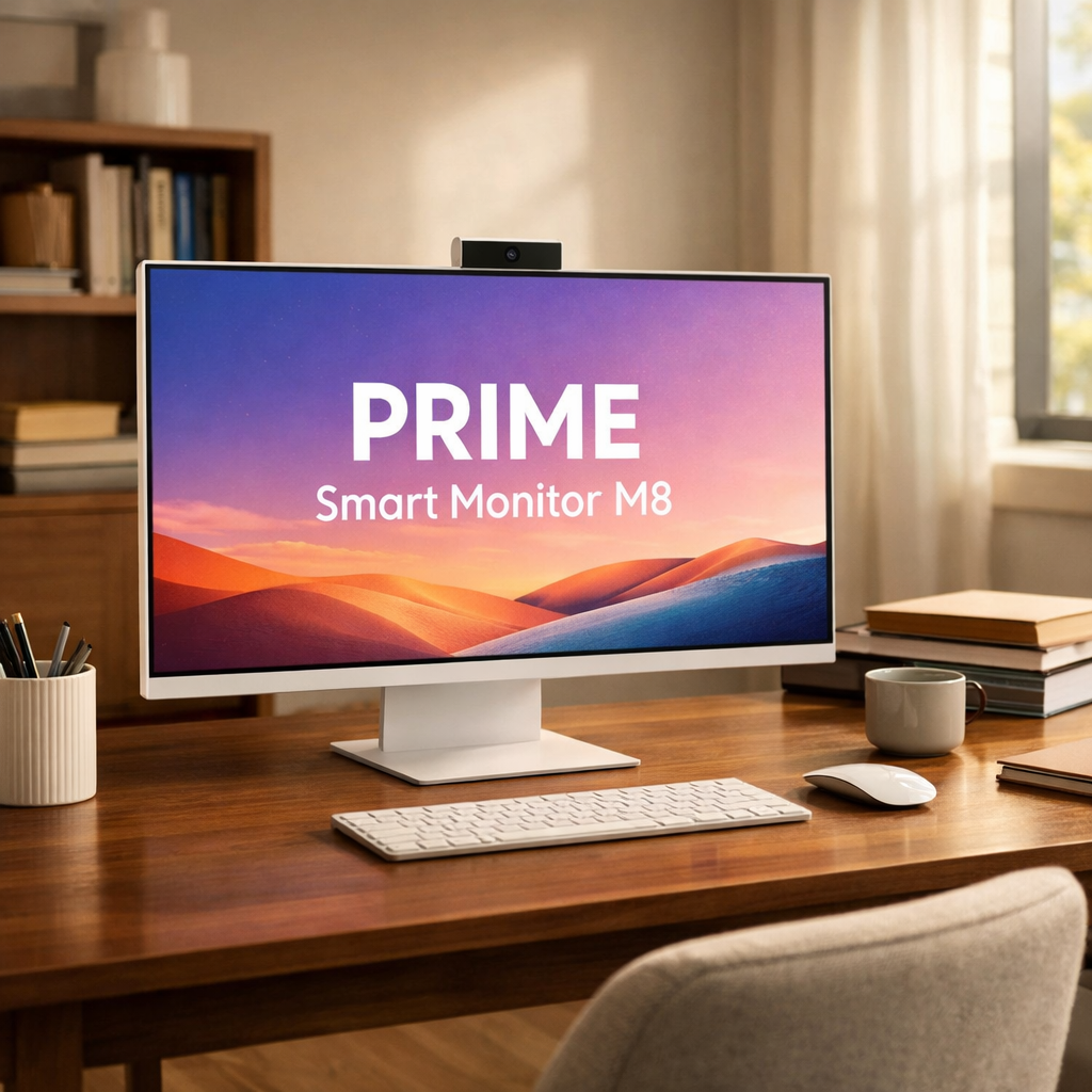 Prime Smart Monitor M8 Monitor — lifestyle