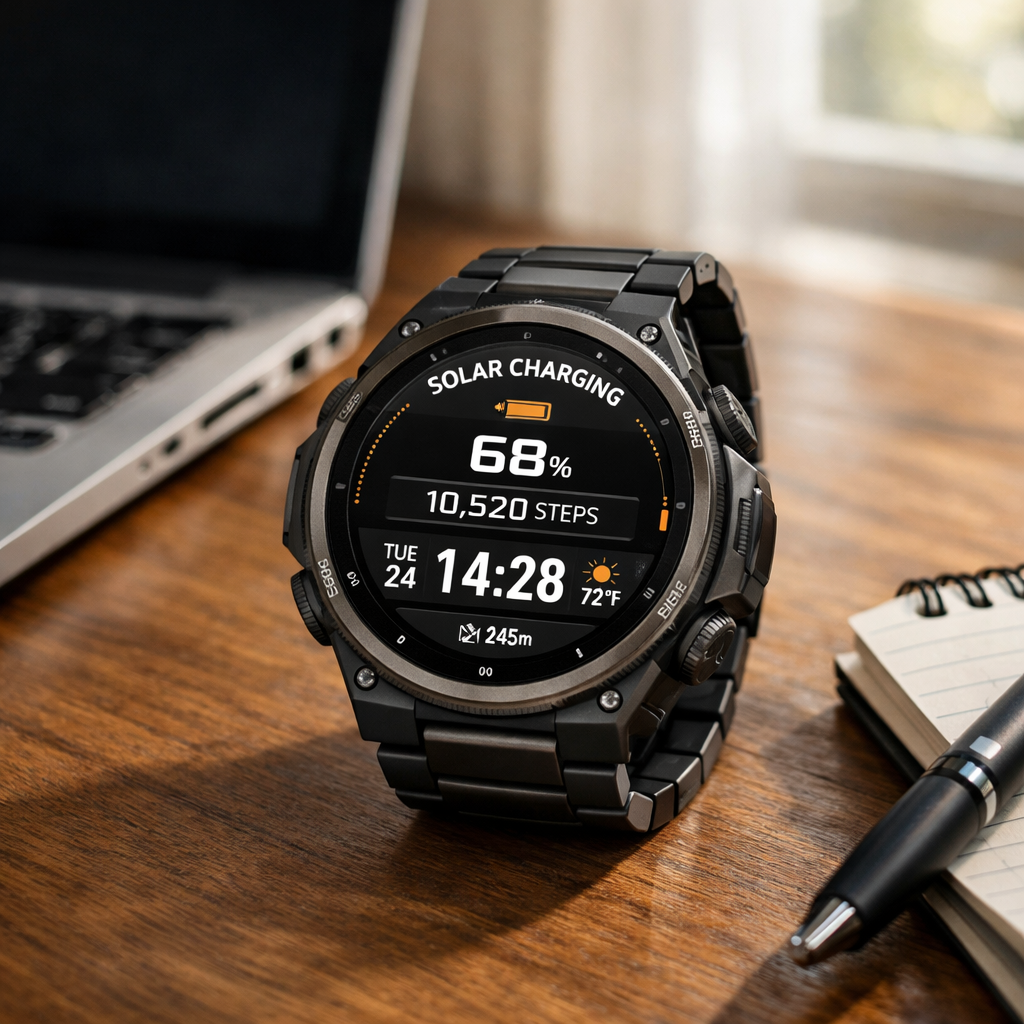Prime Solar Watch Ultra — lifestyle