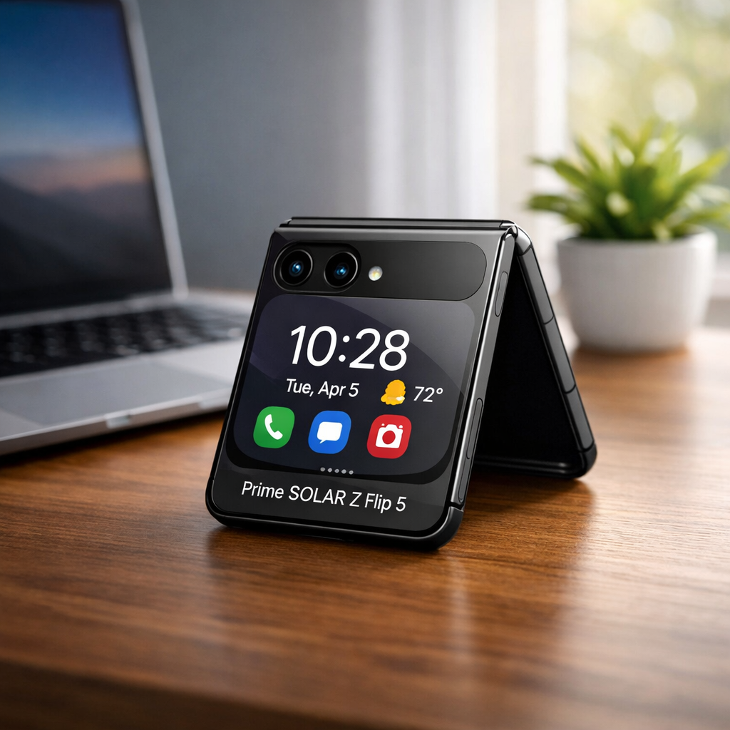 Prime Solar Z Flip 5 — lifestyle_image