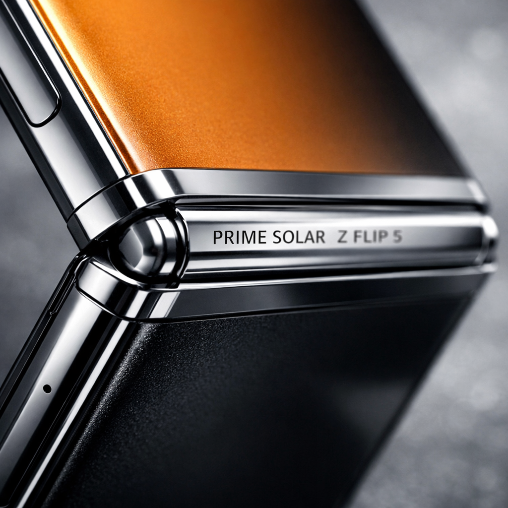 Prime Solar Z Flip 5 — close_up_image