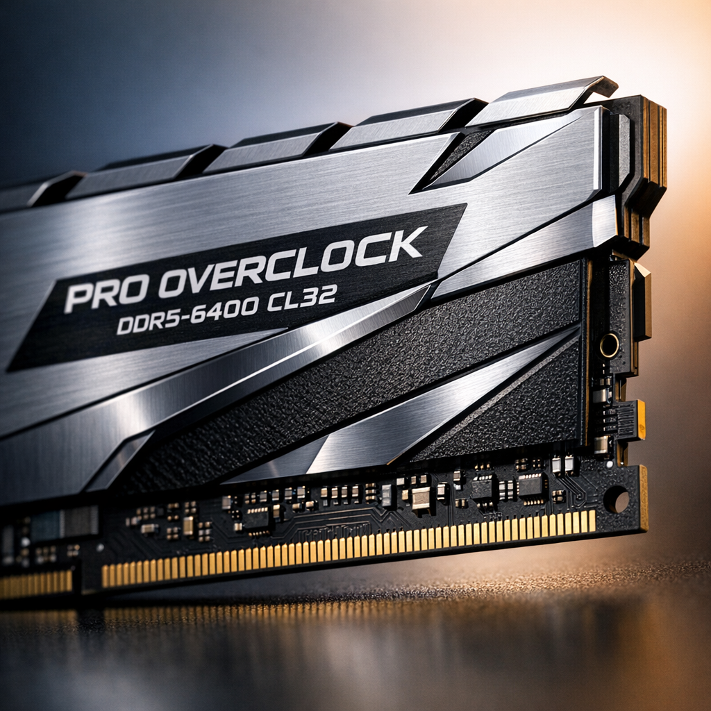Pro Overclock DDR5-6400 CL32 Memory Kit — close-up