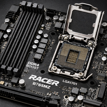 Racer B765MZ — close-up