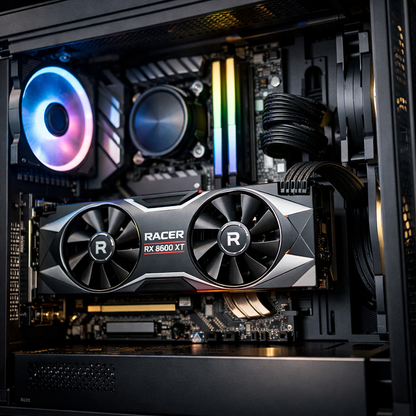 Racer RX 8600 XT Graphics Card — in_situ_image