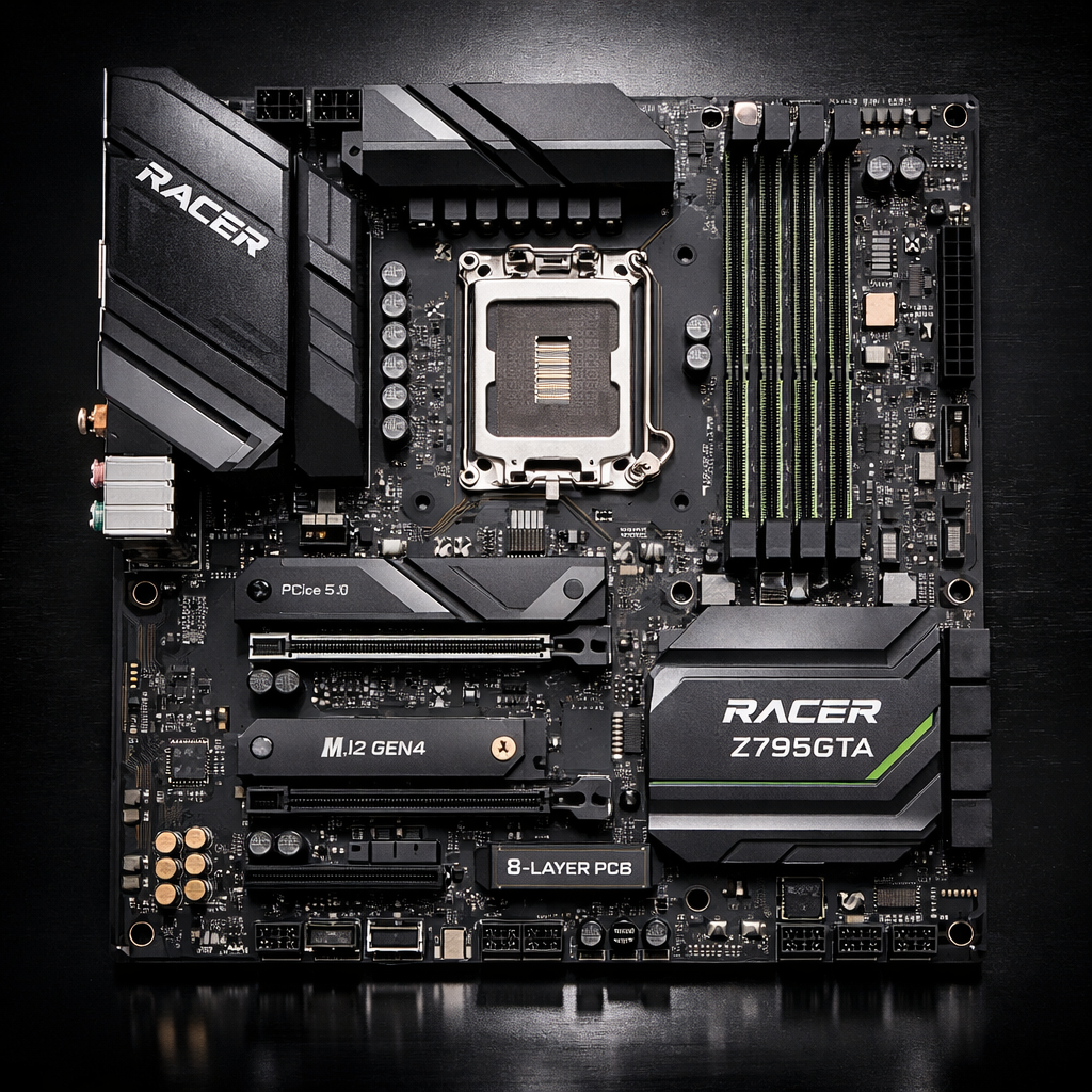 Racer Z795GTA — top-down view