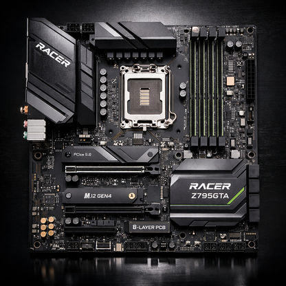 Racer Z795GTA — top-down view