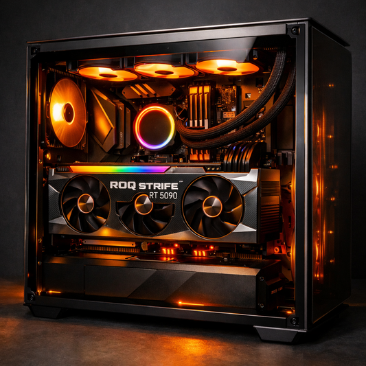 ROQ Strife RT 5090 Graphics Card — lifestyle image