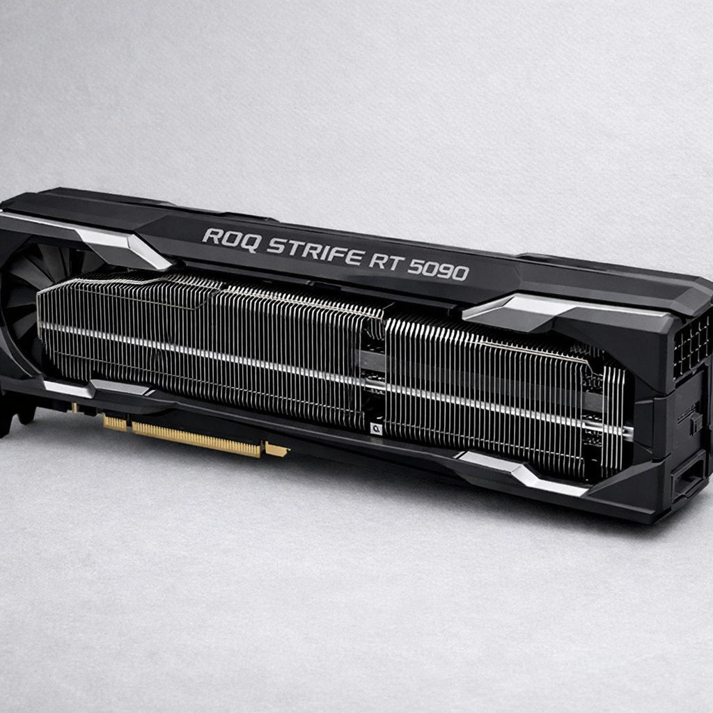 ROQ Strife RT 5090 Graphics Card — side view image